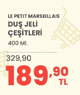 Le Petit Marseillais Duş Jeli Çeşitleri 400Ml