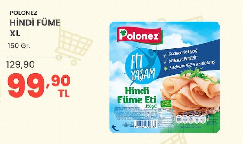Polonez Füme Hindi Xl 150 Gr.