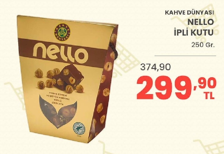 Kahve Dünyası Nello İpli Kutu 250 Gr