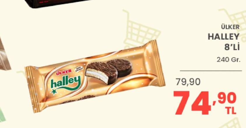 Ülker Halley 8'Li 240 Gr