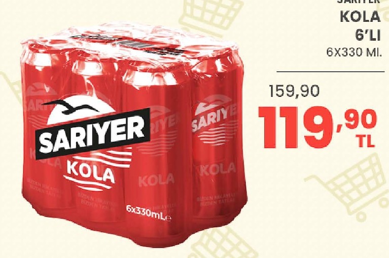 Sariyer Kola 6'Lı 330 Ml