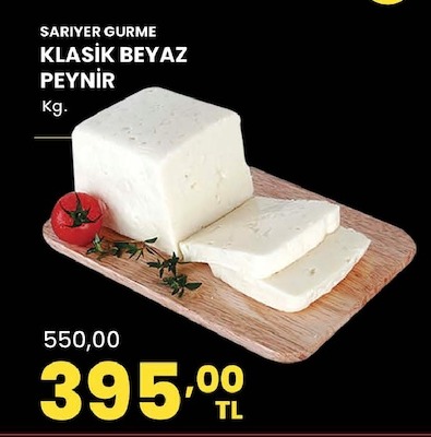 Sariyer Gurme Klasik Beyaz Peynir Kg.