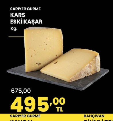 Sariyer Gurme Kars Eski Kaşar Kg.