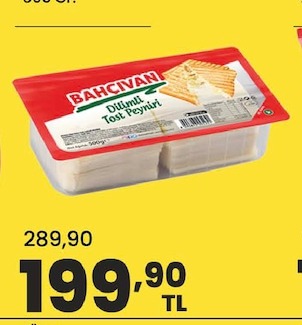 Bahçıvan Dilimli Tost Peyniri