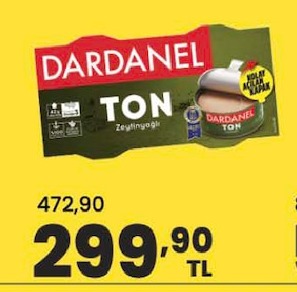 Dardanel Ton Zeytinyağlı