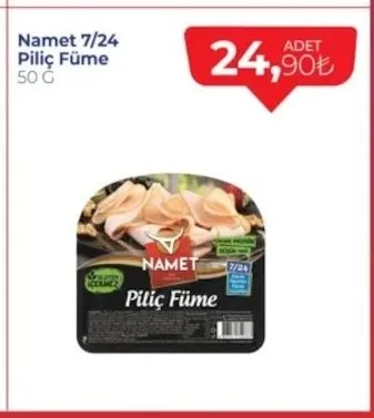 Namet 7/24 Piliç Füme 50 G