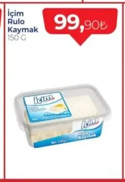 Içim Rulo Kaymak 150 G