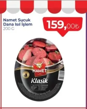 Namet Sucuk Dana Isıl İşlem 200 G