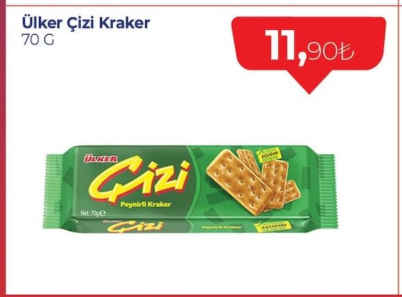 Ülker Çizi Kraker 70 G