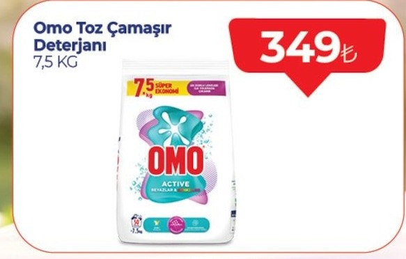Omo Toz Çamaşır Deterjanı 7.5Kg