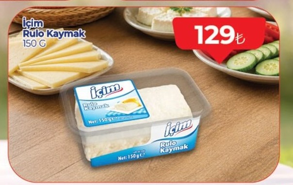 İçim Rulo Kaymak 150 G