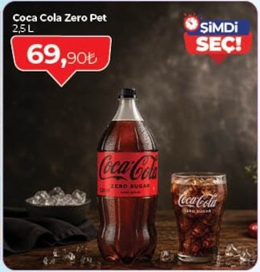 Coca Cola Zero Pet 2,5 L