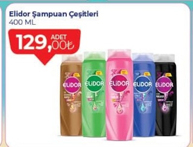 Elidor Şampuan Çeşitleri 400 Ml