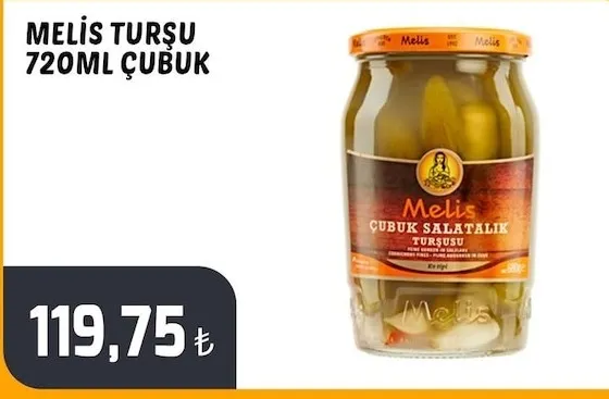 Melis Turşu 720Ml Çubuk