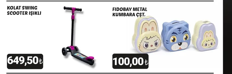 Kolat Swing Scooter Işıklı