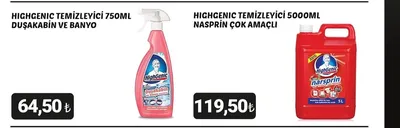 Highgenic Temizleyici 750Ml Duşakabin Ve Banyo