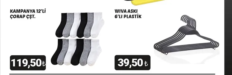 Kampanya 12'Li Çorap Çşt.