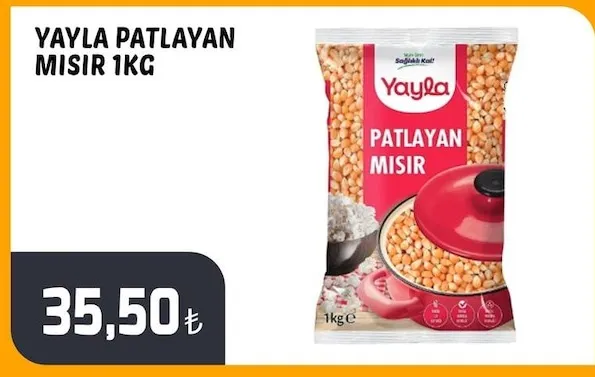 Yayla Patlayan Mısır 1 Kg