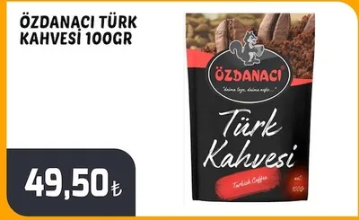 Özdanacı Türk Kahvesi 100 Gr