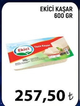 Ekici Kaşar 600 Gr