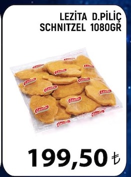Lezita D.Piliç Schnitzel 1080Gr