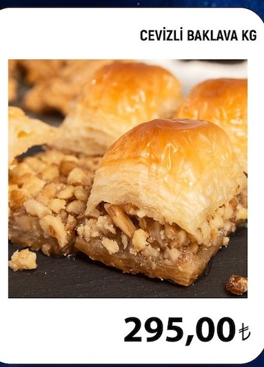 Cevizli Baklava Kg