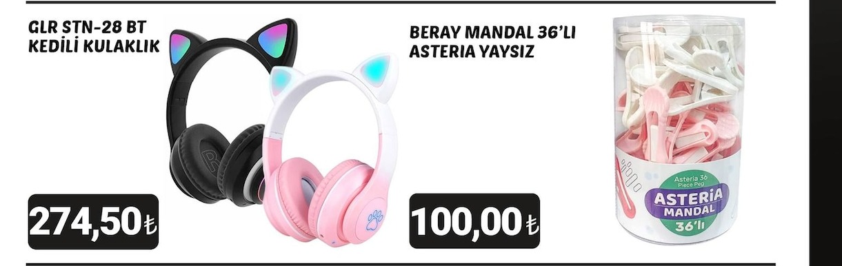 Glr Stn-28 Bt Kedili Kulaklik