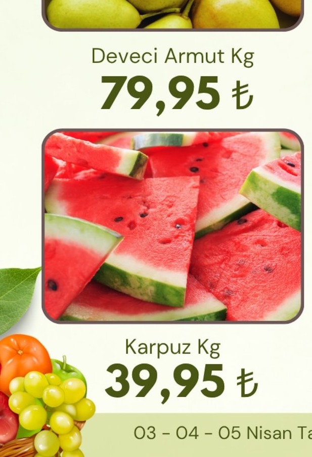 Deveci Armut Kg