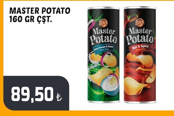 Master Potato 160 Gr Çşt.