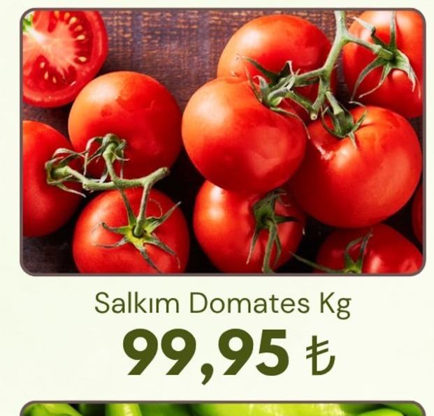 Salkım Domates Kg