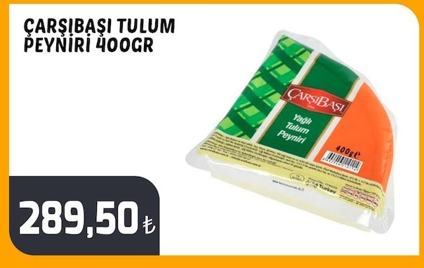 Çarşibaşi Tulum Peyniri 400Gr