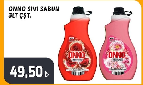 Onno Sıvı Sabun 3Lt