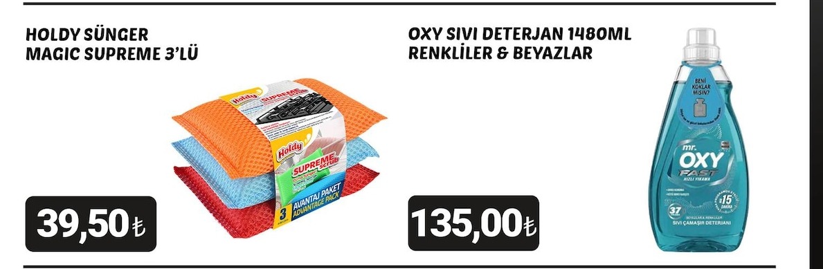 Holdy Sünger Magic Supreme 3'Lü