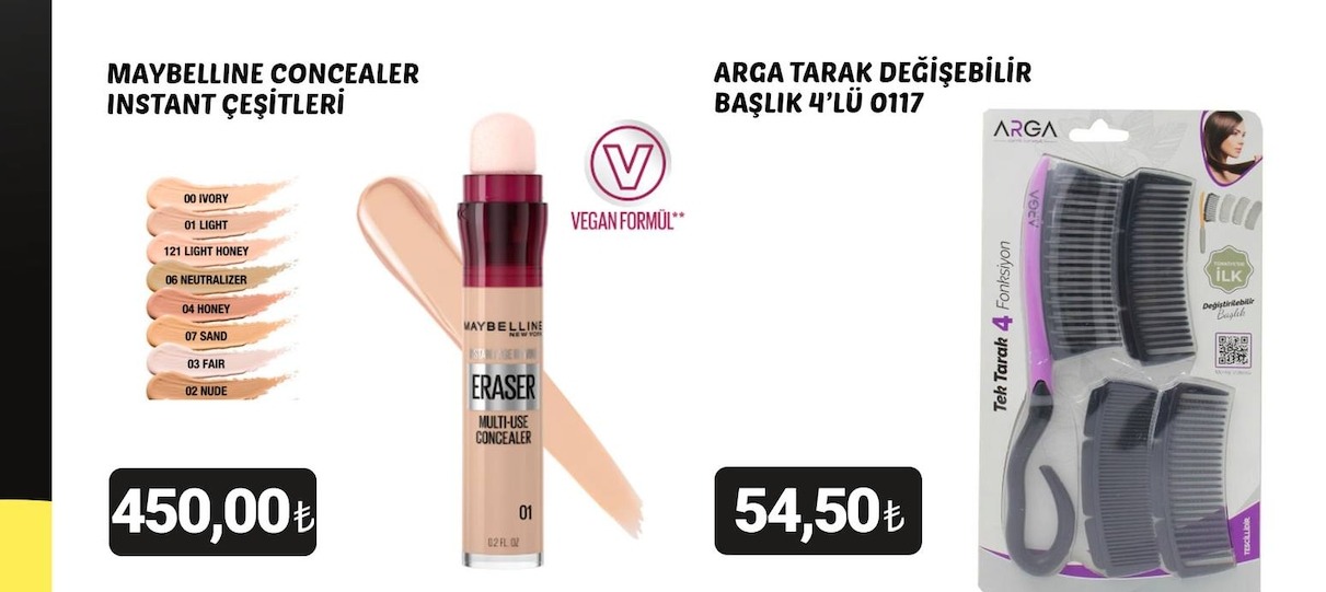 Maybelline Concealer Instant Çeşitleri