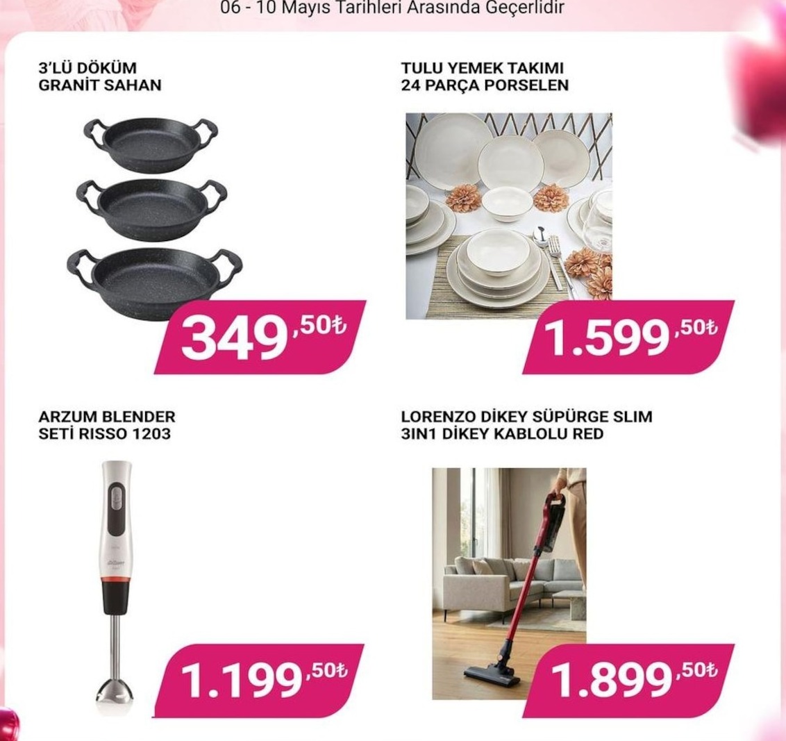 Tulu Yemek Takimi 24 Parça Porselen