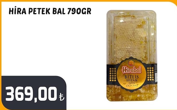 Hira Petek Bal 790Gr