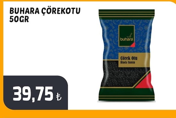 Buhara Çörek Otu 50G