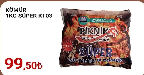 Kömür 1Kg Süper K103