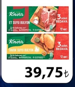 Knorr Et Suyu Bulyon 12 Adet