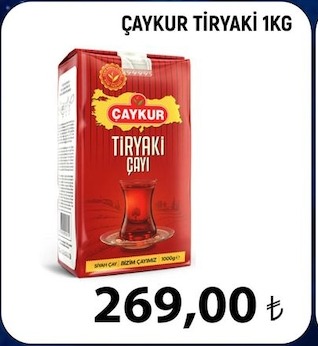 Çaykur Tiriyaki Çay 1Kg