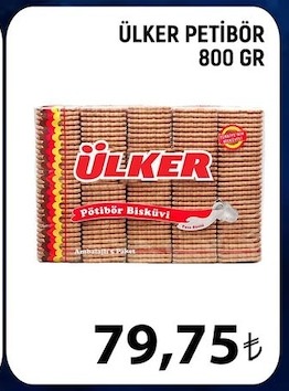 Ülker Petibör Bisküvi 800 Gr