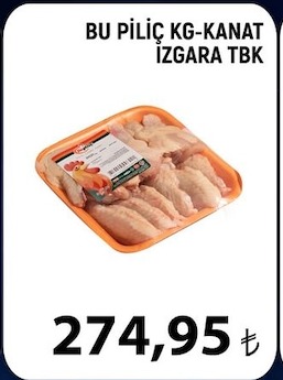 Bu Piliç Kg-Kanat Izgara Tbk