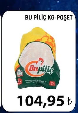 Bupiliç Kg-Poşet Bütün Piliç
