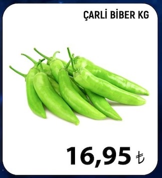 Çarli Biber Kg