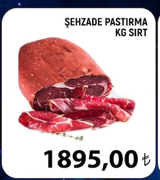 Şehzade Pastırma Kg Sırt