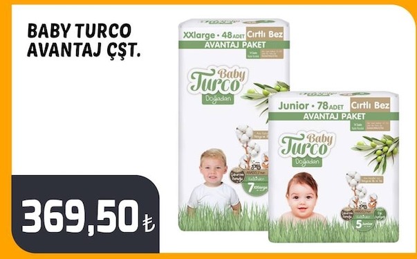 Baby Turco Xxlarge 48 Adet Avantaj Paket