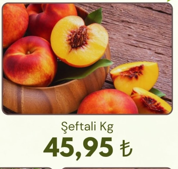 Şeftali Kg