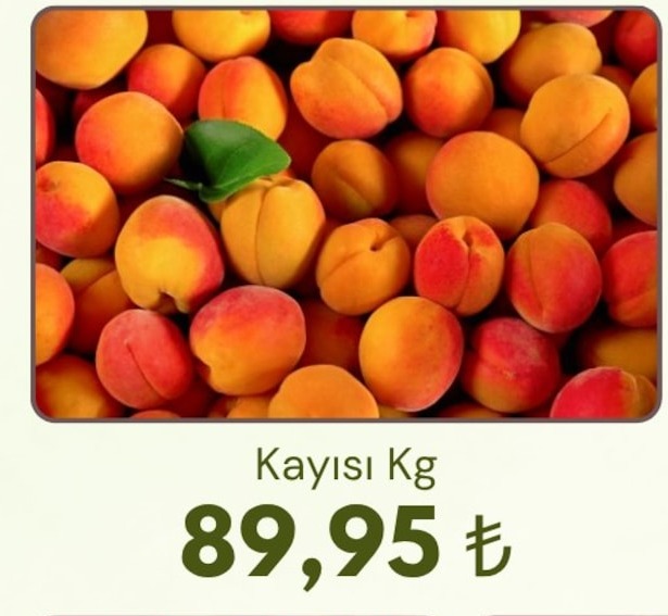 Kayısı Kg