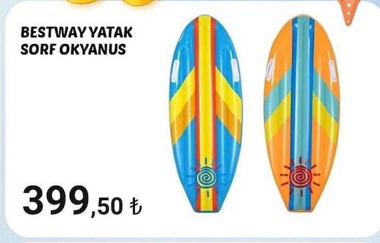 Bestway Yatak Sorf Okyanus