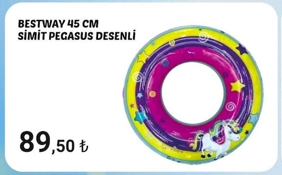 Bestway 45 Cm Simit Pegasus Desenli